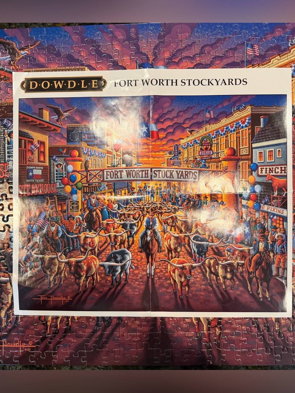Eric Dowdle Puzzle - Fort Worth Stockyards